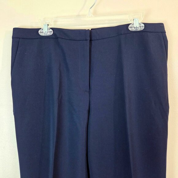 Tommy Hilfiger Fairfield Slim Ankle Trouser Pants Navy Blue Size 12 NEW with Tag - Picture 6 of 9